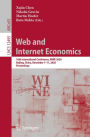Web and Internet Economics: 16th International Conference, WINE 2020, Beijing, China, December 7-11, 2020, Proceedings