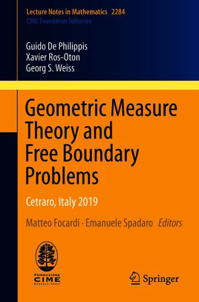 Geometric Measure Theory and Free Boundary Problems: Cetraro, Italy 2019