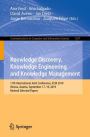 Knowledge Discovery, Knowledge Engineering and Knowledge Management: 11th International Joint Conference, IC3K 2019, Vienna, Austria, September 17-19, 2019, Revised Selected Papers