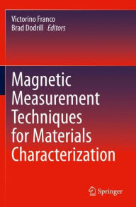 Title: Magnetic Measurement Techniques for Materials Characterization, Author: Victorino Franco
