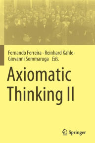 Title: Axiomatic Thinking II, Author: Fernando Ferreira