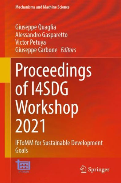 Proceedings of I4SDG Workshop 2021: IFToMM for Sustainable Development Goals