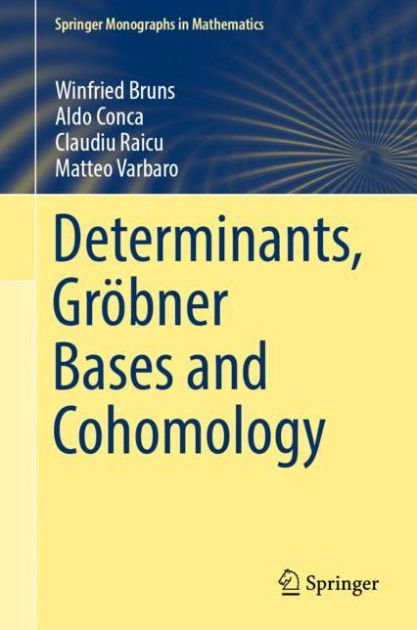 Determinants, Gröbner Bases And Cohomology By Winfried Bruns, Aldo 