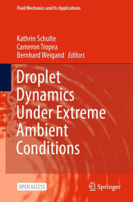 Title: Droplet Dynamics Under Extreme Ambient Conditions, Author: Kathrin Schulte