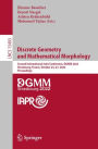 Discrete Geometry and Mathematical Morphology: Second International Joint Conference, DGMM 2022, Strasbourg, France, October 24-27, 2022, Proceedings
