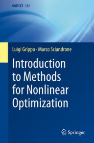 Title: Introduction to Methods for Nonlinear Optimization, Author: Luigi Grippo
