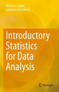 Title: Introductory Statistics for Data Analysis, Author: Warren J. Ewens