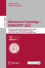 Advances in Cryptology - EUROCRYPT 2023: 42nd Annual International Conference on the Theory and Applications of Cryptographic Techniques, Lyon, France, April 23-27, 2023, Proceedings, Part II