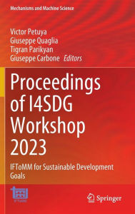 Title: Proceedings of I4SDG Workshop 2023: IFToMM for Sustainable Development Goals, Author: Victor Petuya
