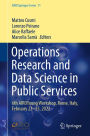 Operations Research and Data Science in Public Services: 6th AIROYoung Workshop, Rome, Italy, February 23-25, 2022