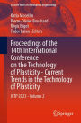 Proceedings of the 14th International Conference on the Technology of Plasticity - Current Trends in the Technology of Plasticity: ICTP 2023 - Volume 2