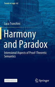 Title: Harmony and Paradox: Intensional Aspects of Proof-Theoretic Semantics, Author: Luca Tranchini