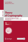 Theory of Cryptography: 21st International Conference, TCC 2023, Taipei, Taiwan, November 29 - December 2, 2023, Proceedings, Part I