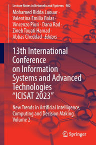 Title: 13th International Conference on Information Systems and Advanced Technologies 
