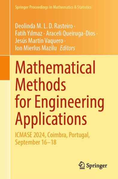Mathematical Methods for Engineering Applications: ICMASE 2024, Coimbra, Portugal, September 16-18