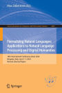 Formalizing Natural Languages: Applications to Natural Language Processing and Digital Humanities: 18th International Conference, NooJ 2024, Bergamo, Italy, June 5-7, 2024, Revised Selected Papers