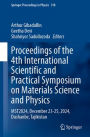 Proceedings of the 4th International Scientific and Practical Symposium on Materials Science and Physics: MST2024, December 23-25, 2024, Dushanbe, Tajikistan