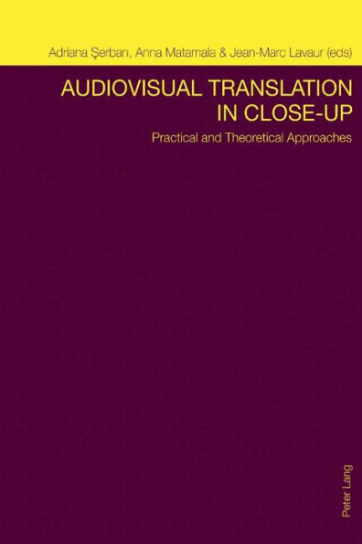 Audiovisual Translation in Close-Up: Practical and Theoretical Approaches