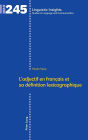L'adjectif en français et sa définition lexicographique