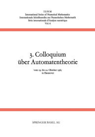 Title: 3. Colloquium über Automatentheorie, Author: Händler