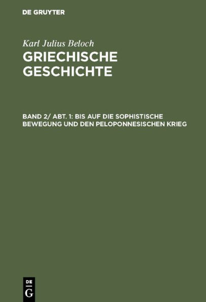 Bis auf die sophistische Bewegung und den peloponnesischen Krieg