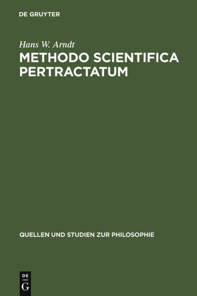 Methodo scientifica pertractatum: Mos geometricus und Kalkülbegriff in der philosophischen Theorienbildung des 17. und 18. Jahrhunderts / Edition 1