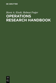 Title: Operations research handbook: Standard algorithms and methods with examples, Author: Horst A. Eiselt