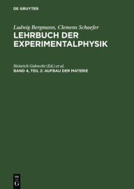 Title: Aufbau der Materie, Author: Heinrich Gobrecht