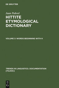 Title: Words beginning with H / Edition 1, Author: Jaan Puhvel