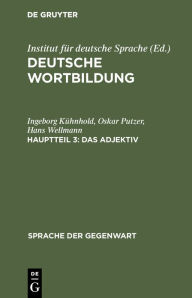 Title: Das Adjektiv / Edition 1, Author: Ingeborg Kühnhold