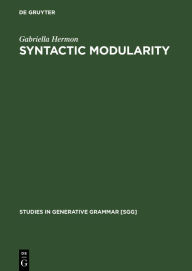 Title: Syntactic Modularity, Author: Gabriella Hermon