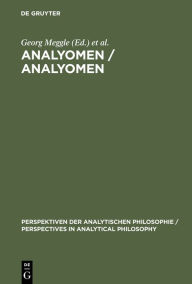 Title: Analyomen / Analyomen: Proceedings of the 1st Conference 