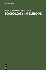 Title: Sociology in Europe: In Search of Identity, Author: Birgitta Nedelmann