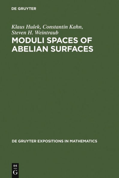 Moduli Spaces of Abelian Surfaces: Compactification, Degenerations and Theta Functions / Edition 1