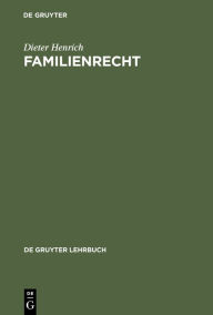 Title: Familienrecht / Edition 5, Author: Dieter Henrich