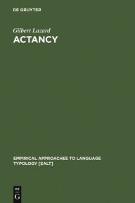 Title: Actancy / Edition 1, Author: Gilbert Lazard