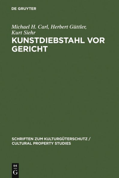 Kunstdiebstahl vor Gericht: City of Gotha v. Sotheby's / Cobert Finance S.A.