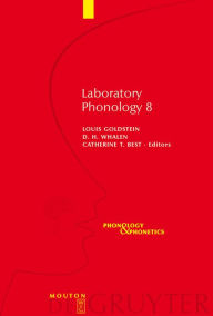 Title: Laboratory Phonology 8 / Edition 1, Author: Louis Goldstein