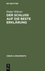 Der Schluss auf die beste Erklarung