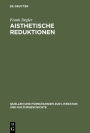 Aisthetische Reduktionen: Analysen zu Patrick Suskinds 'Der Kontrabass', 'Das Parfum' und 'Rossini'