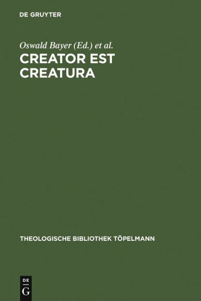 Creator est Creatura: Luthers Christologie als Lehre von der Idiomenkommunikation / Edition 1