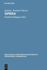 Title: Opera / Edition 7, Author: Quintus Horatius Flaccus