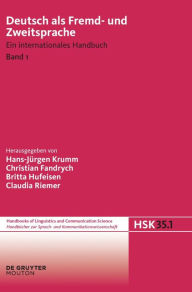 Title: Deutsch als Fremd- und Zweitsprache. 1. Halbband / Edition 1, Author: Hans-Jürgen Krumm