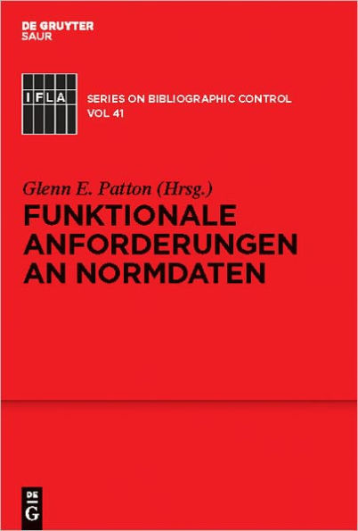 Funktionale Anforderungen an Normdaten: Ein konzeptionelles Modell
