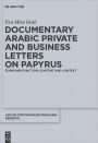 Documentary Arabic Private and Business Letters on Papyrus: Form and Function, Content and Context