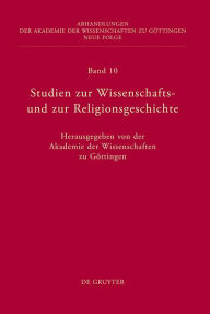 Title: Studien zur Wissenschafts- und zur Religionsgeschichte, Author: Akademie der Wissenschaften