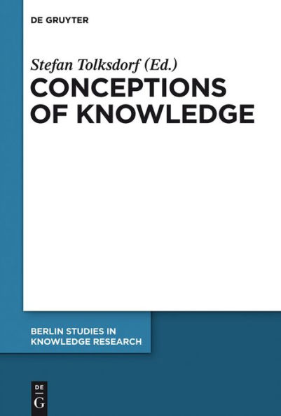 Conceptions of Knowledge