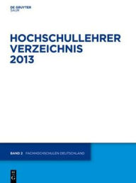 Title: Fachhochschulen Deutschland, Author: De Gruyter