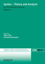 Syntax - Theory and Analysis. Volume 2