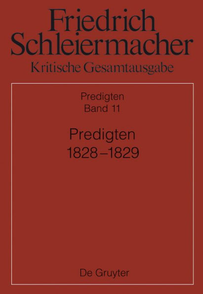 Predigten 1828-1829